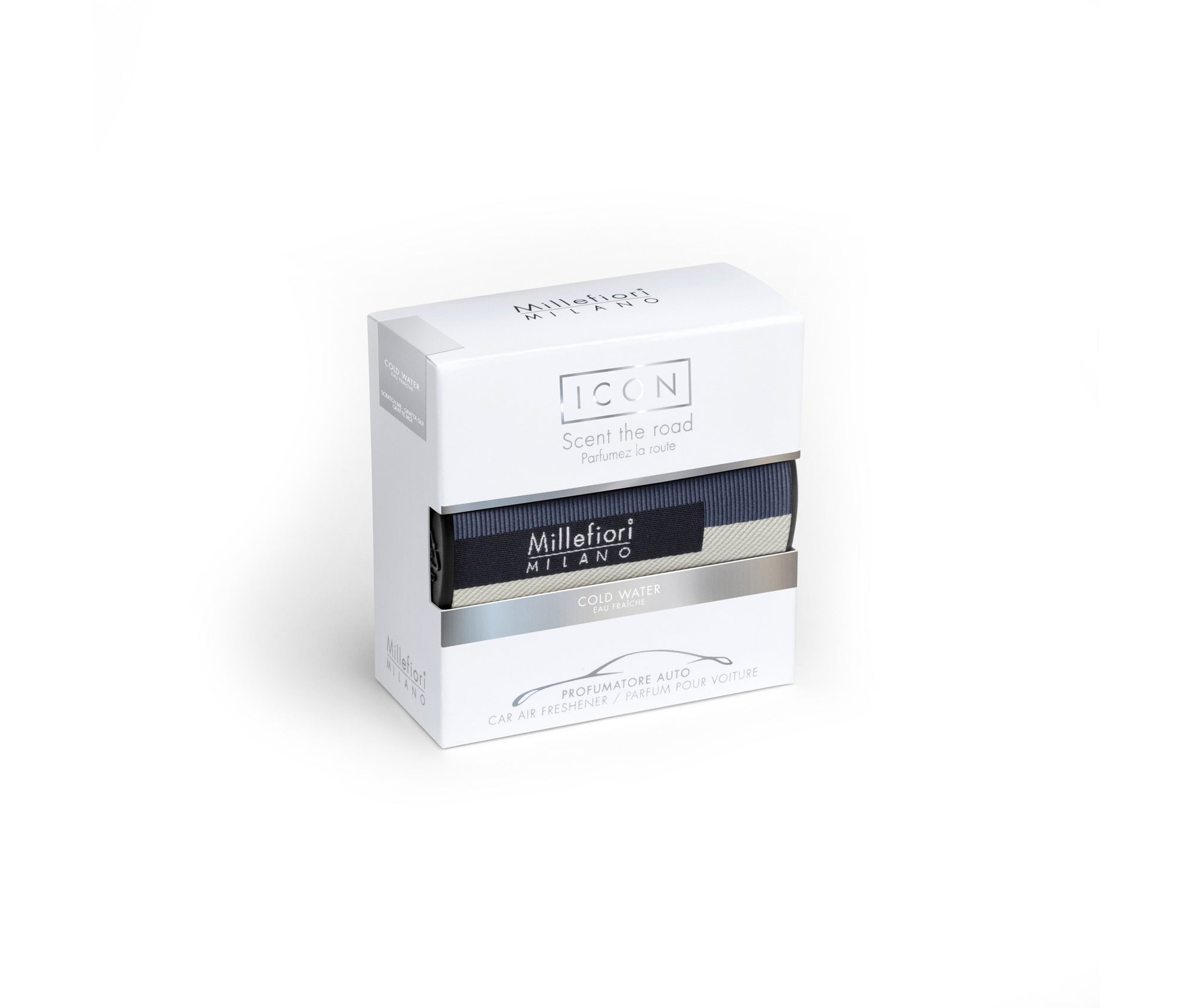 Icon Diffuseur pour Voiture Textile Géométrique - Eau Fraîche