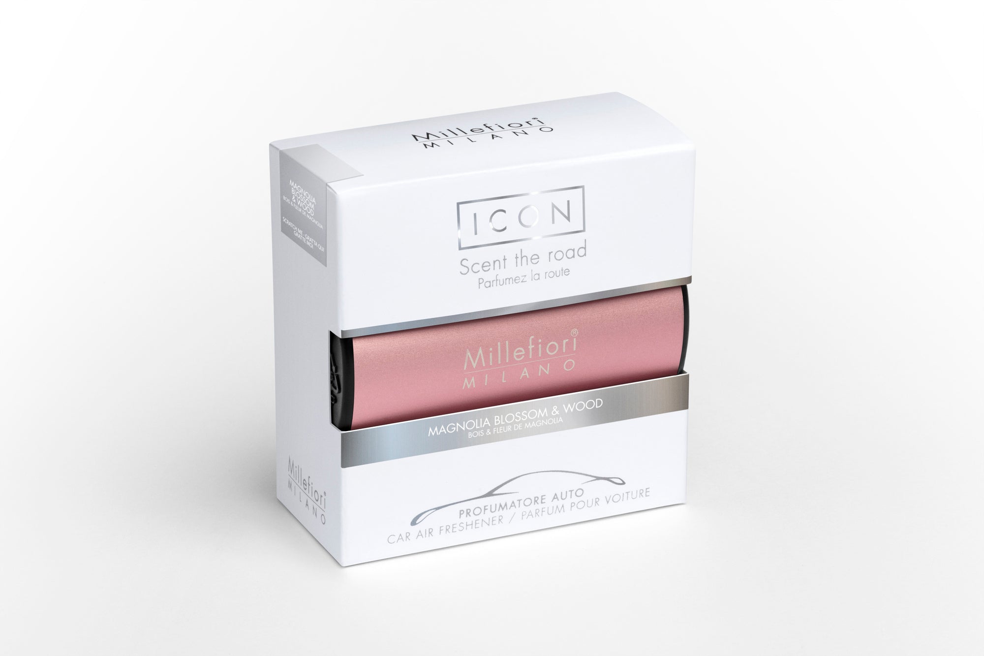 Icon Car Air Freshener Classic - Magnolia Blossom & Wood