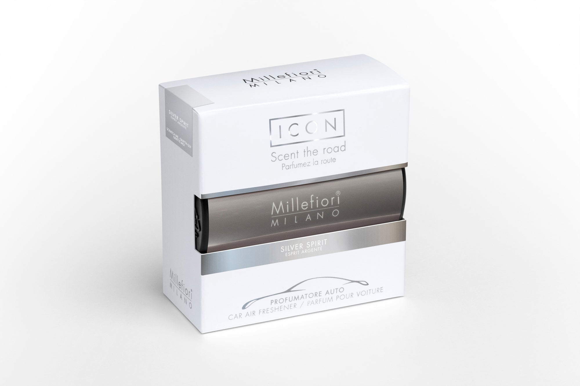 Icon Diffuseur pour Voiture Classic - Esprit argenté