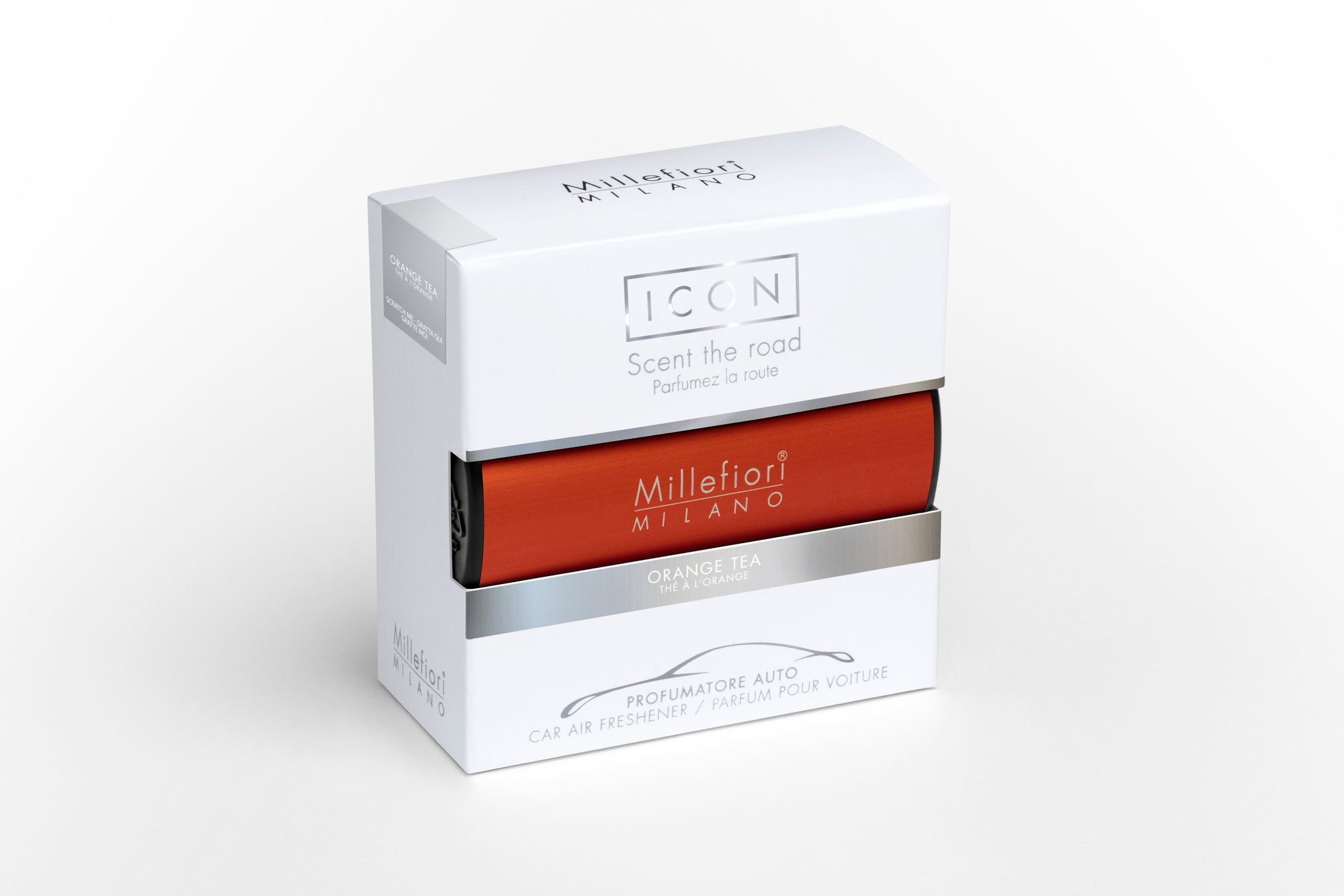 Icon Car Air Freshener Classic - Orange Tea