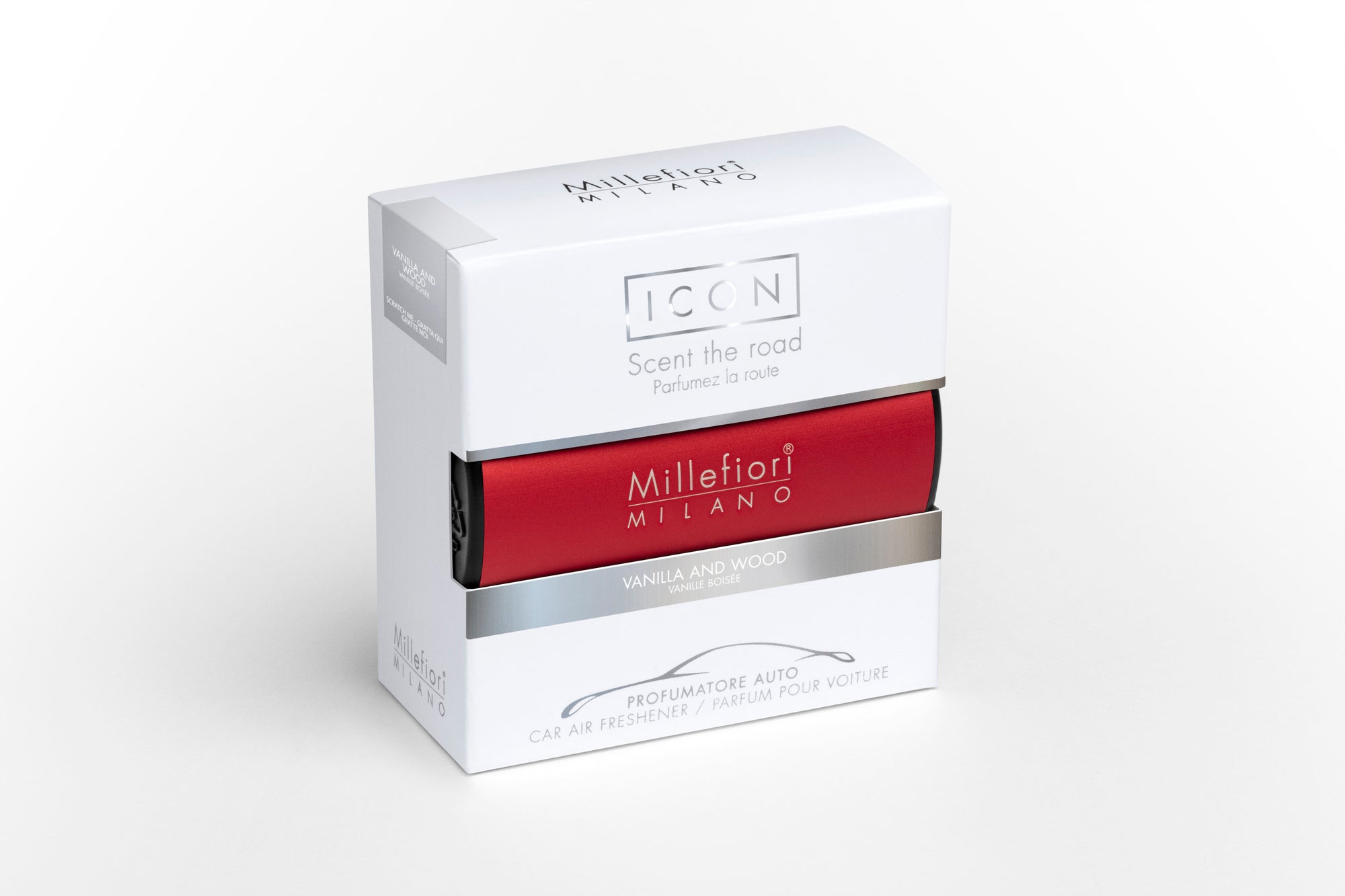 Icon Car Air Freshener Classic - Vanilla and Wood