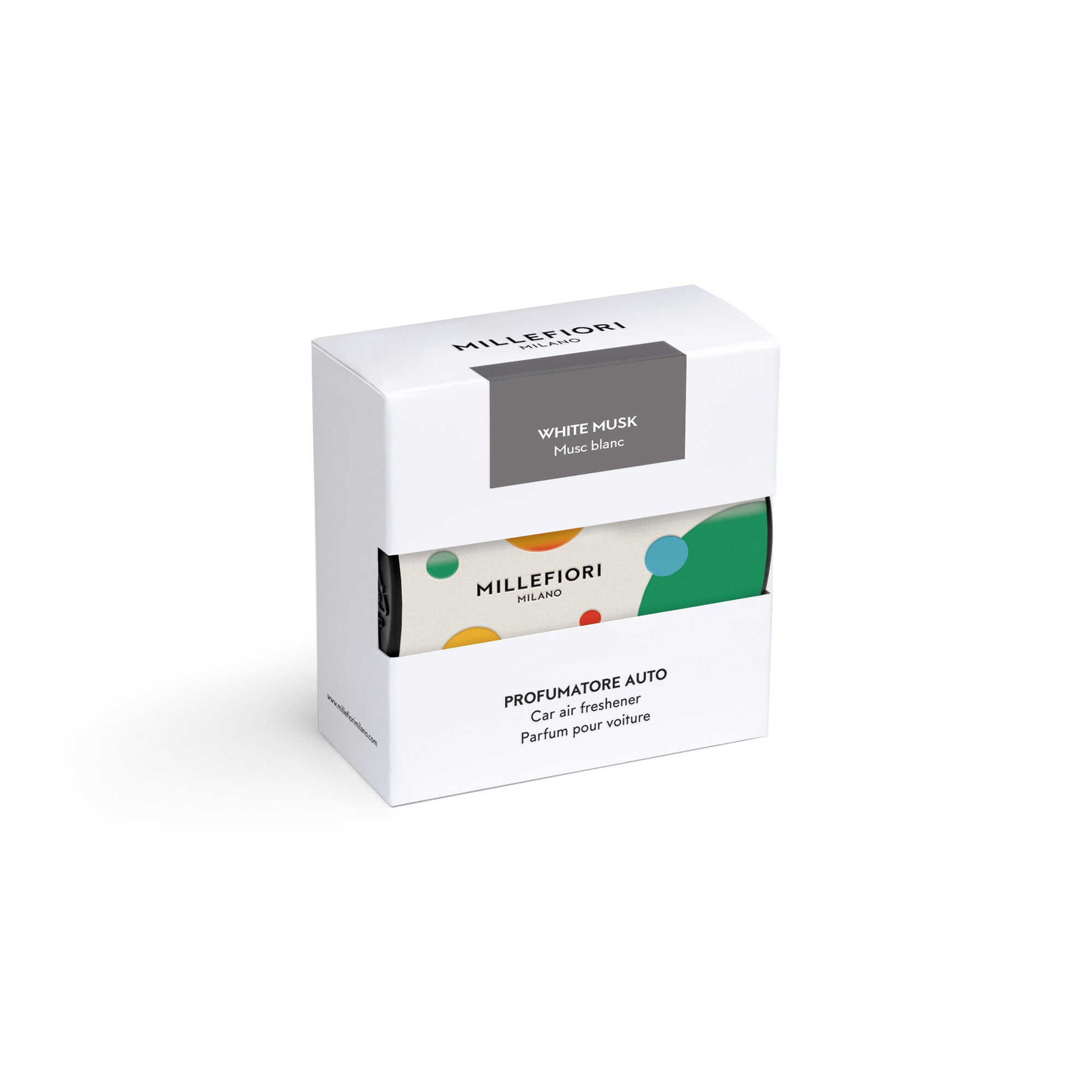 Profumatore Per Auto Icon Textile White Musk