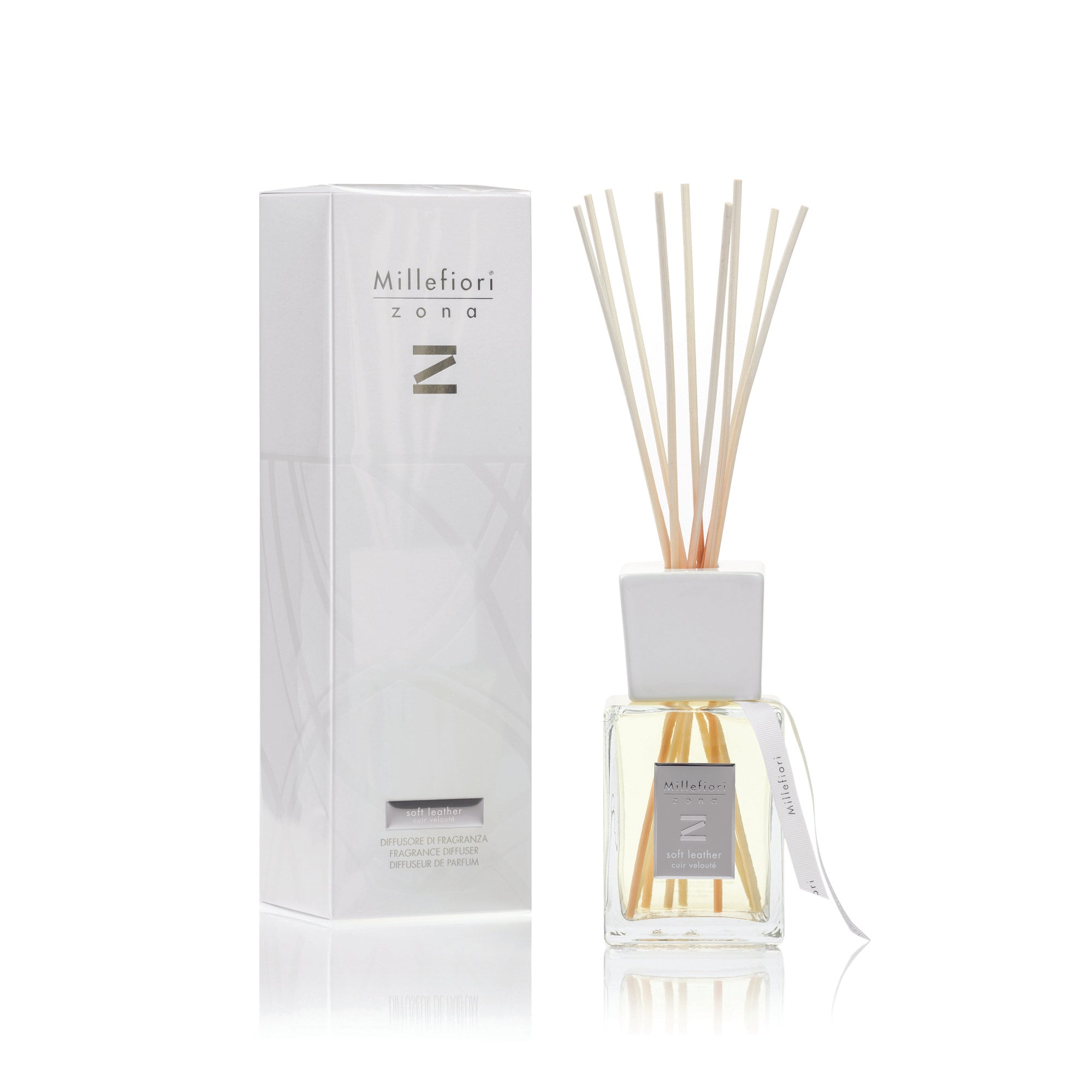Zona Diffuseur à Bâtonnets Cuir Velouté