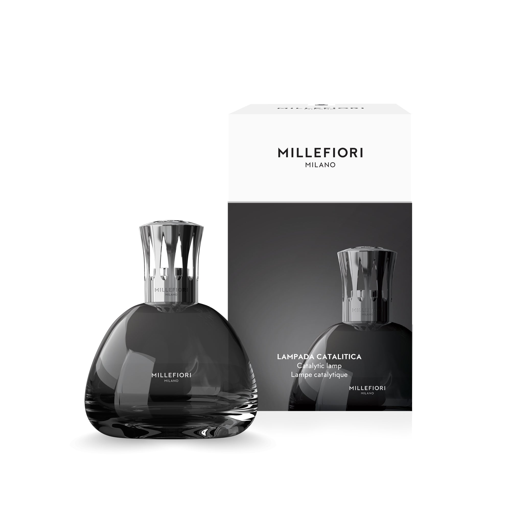 Lampe Catalytique Gris Fumé