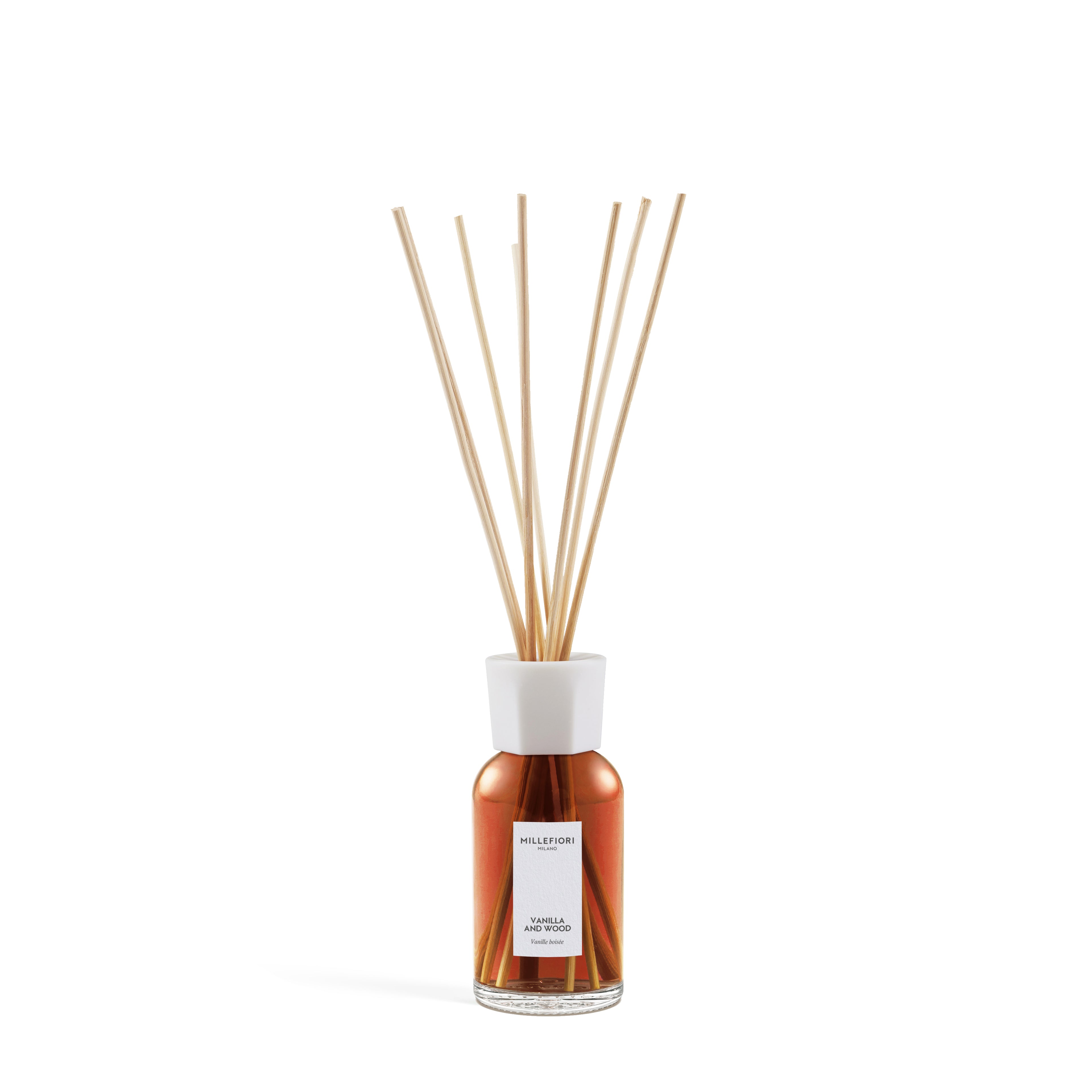 Diffusore A Bastoncini Milano Vanilla and Wood
