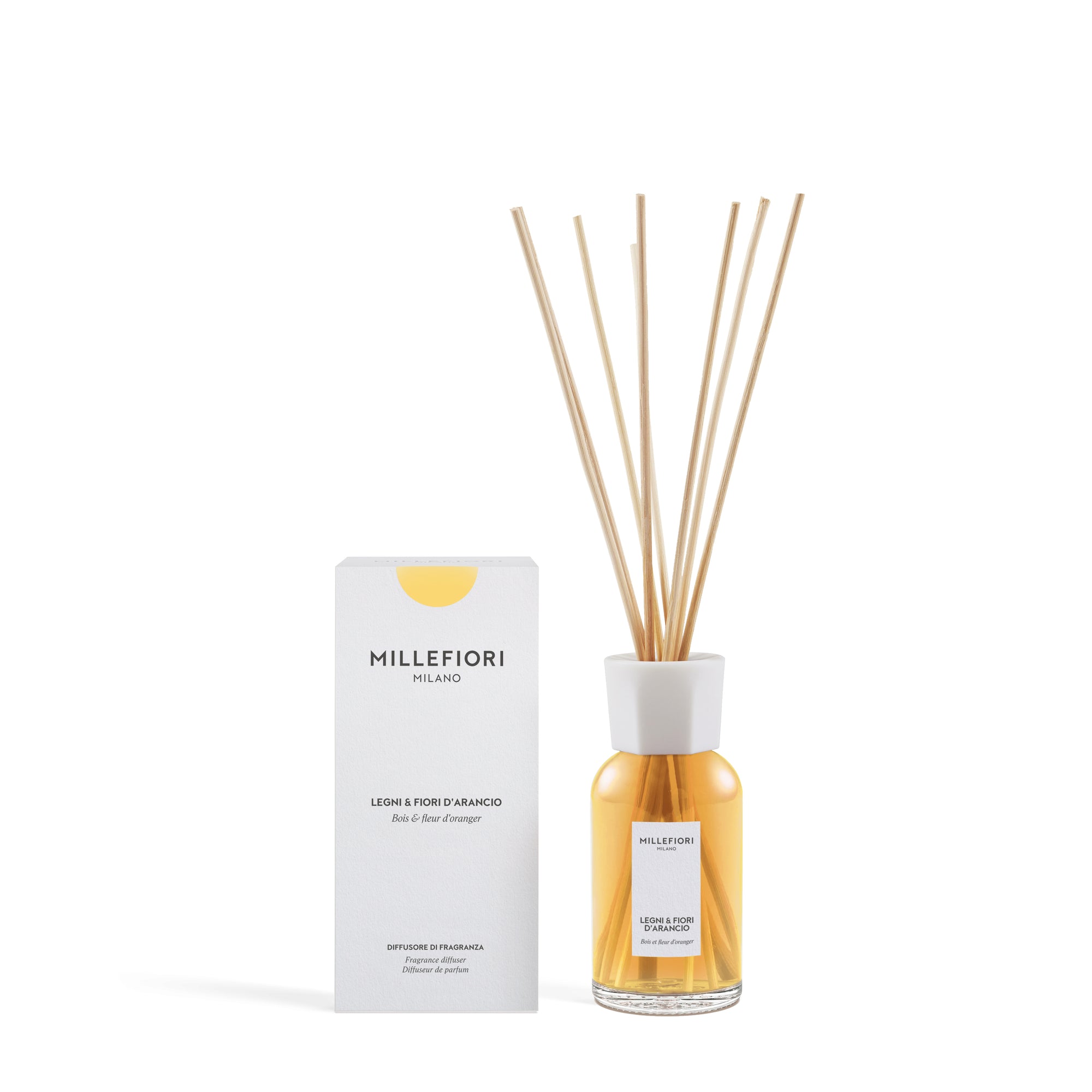 Milano Reed Diffuser Legni e Fiori d'Arancio