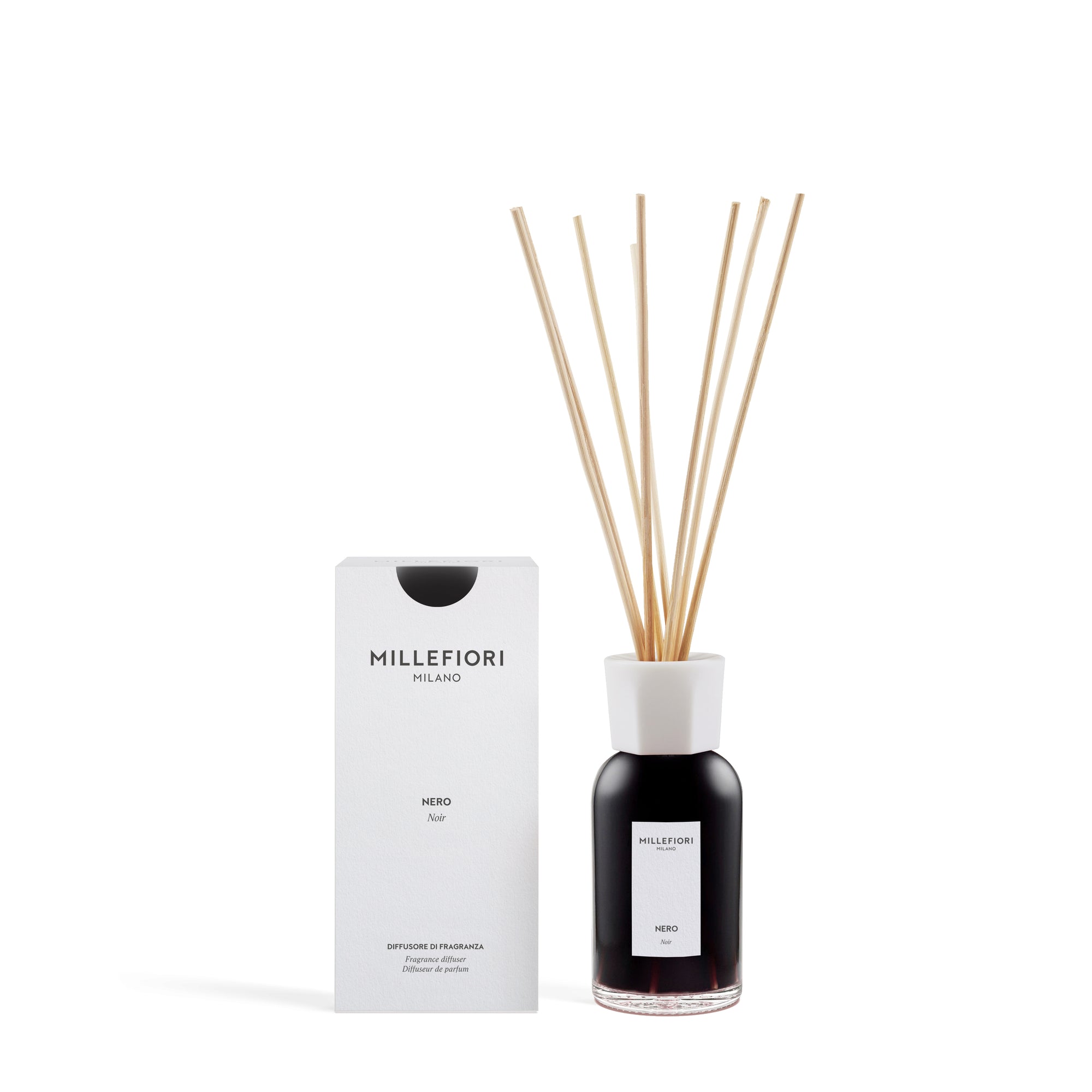 Milano Diffuseur de parfum à bâtonnets Noir