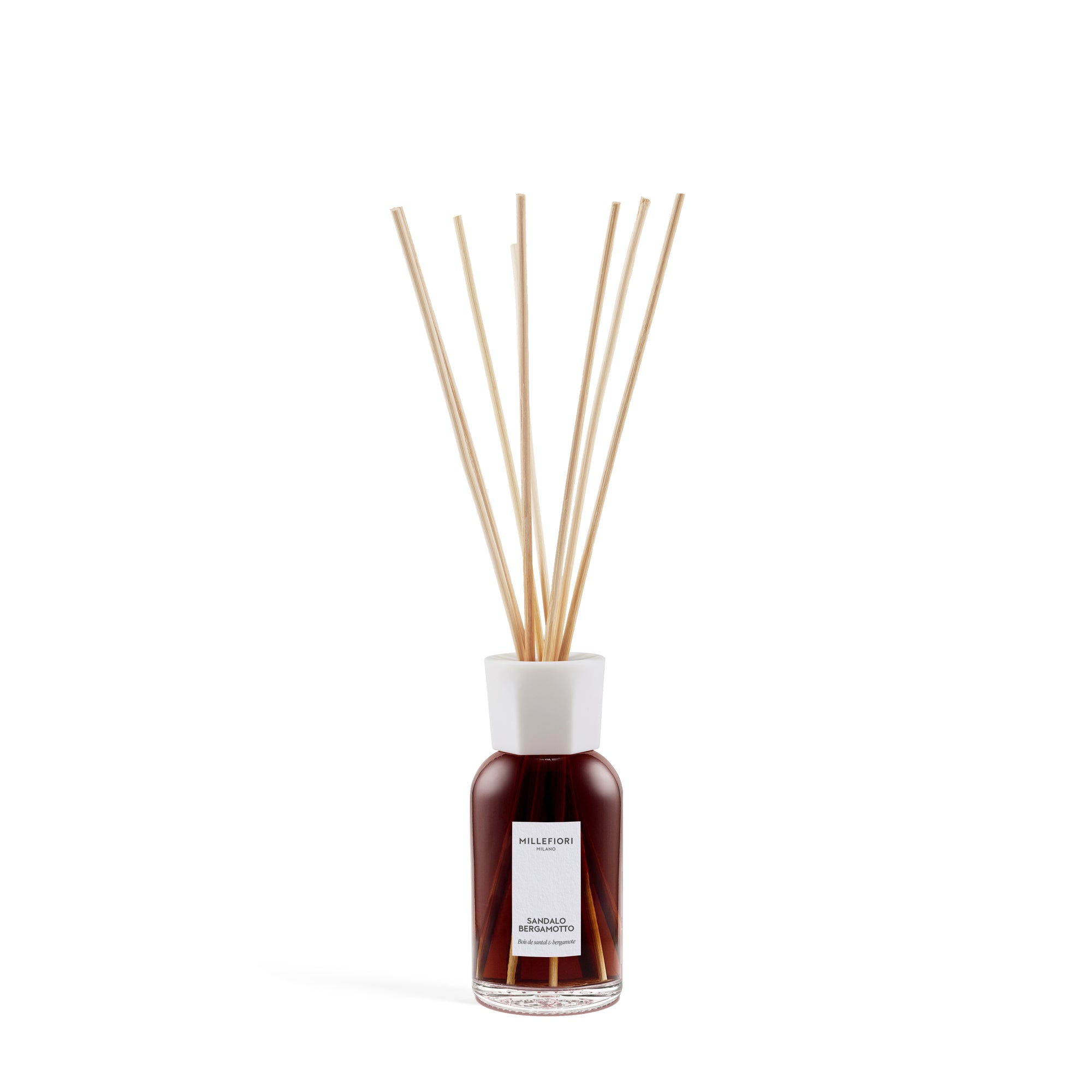 Milano Diffuseur de parfum à bâtonnets Bois de santal & Bergamote