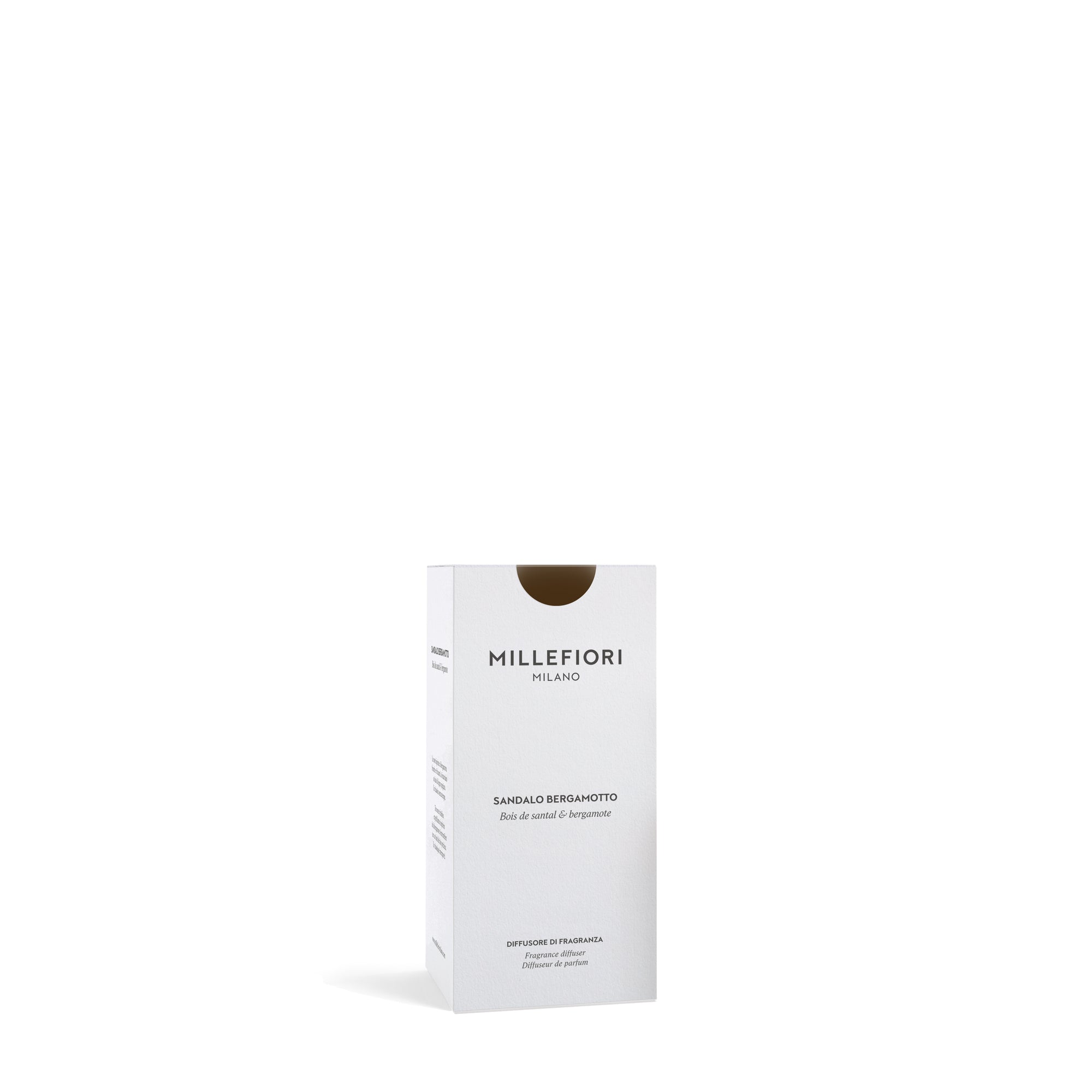 Milano Diffuseur de parfum à bâtonnets Bois de santal & Bergamote
