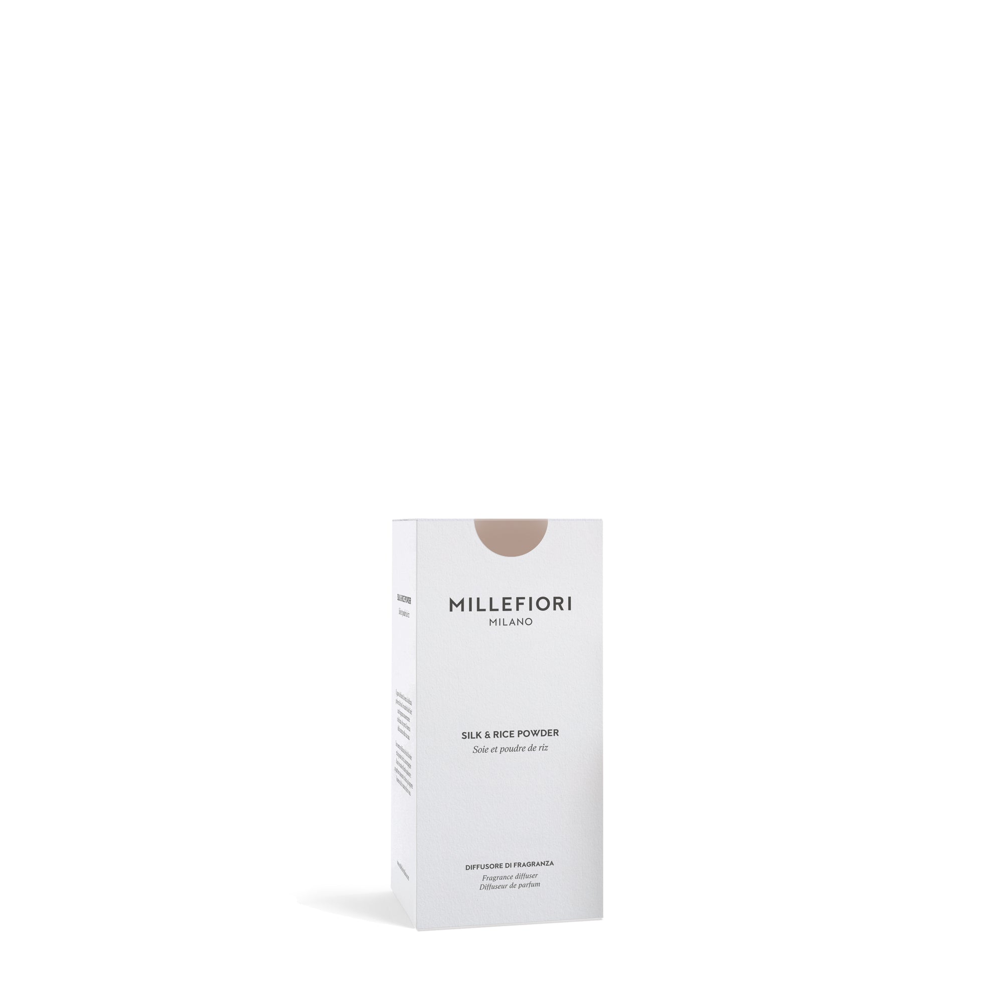 Milano Raumduft mit Stäbchen Silk & Rice Powder