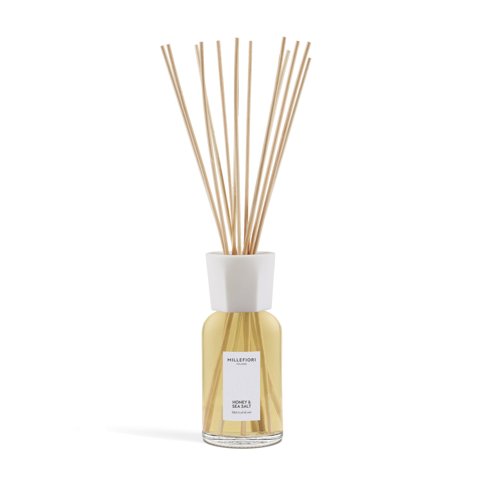 Milano Diffuseur de parfum à bâtonnets Miel et Sel de Mer