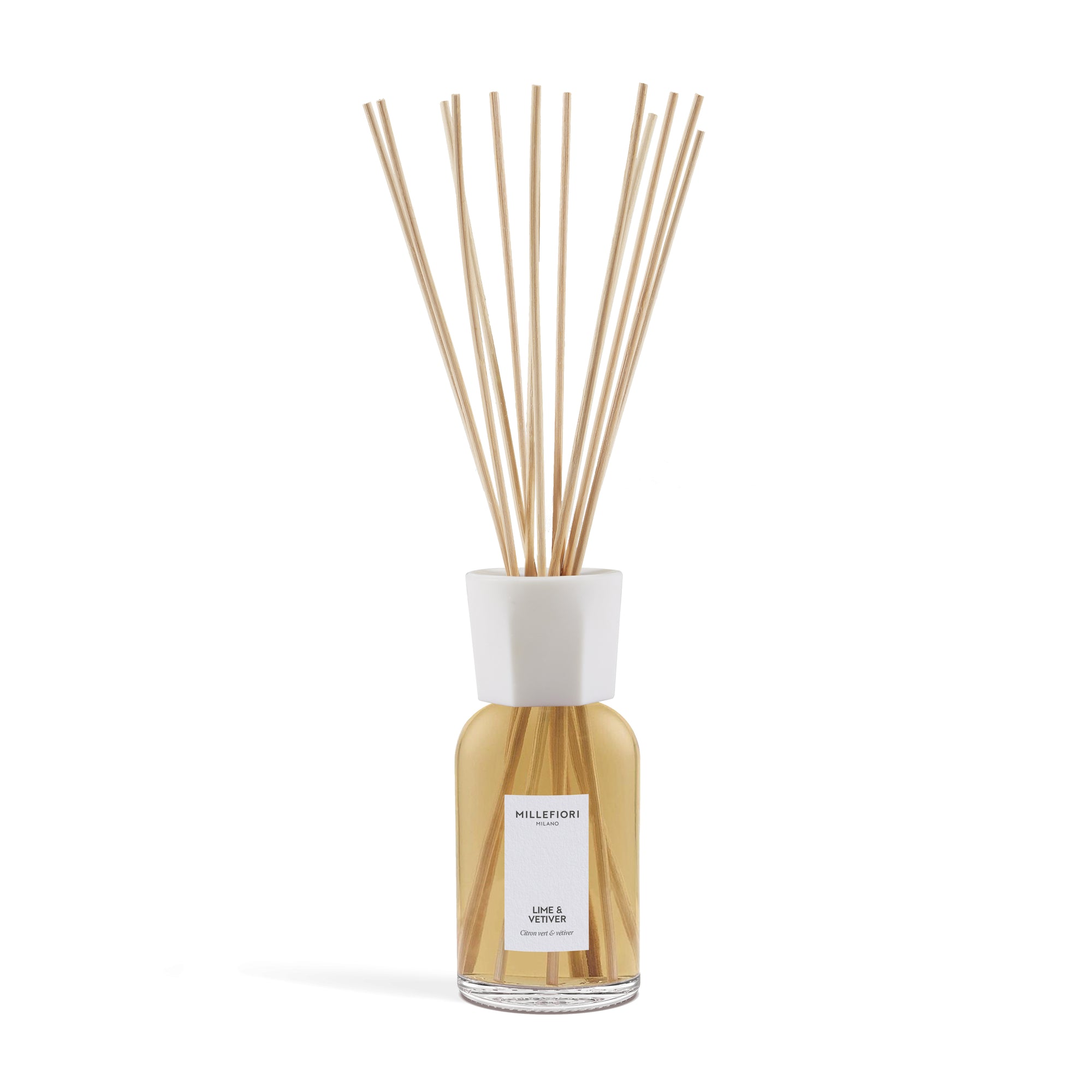 Milano Diffuseur de parfum à bâtonnets Citron Vert & Vétiver