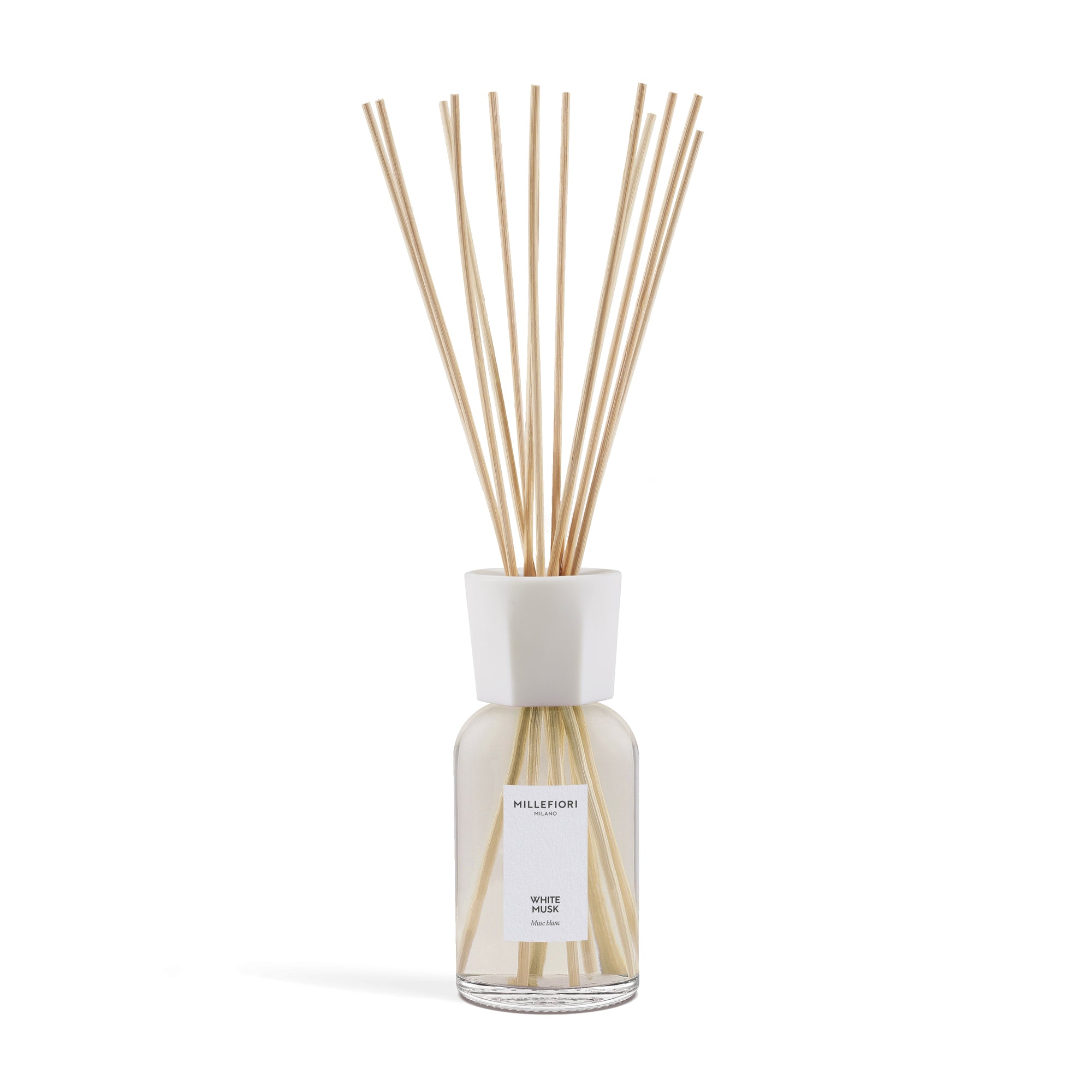 Milano Diffuseur de parfum à bâtonnets Musc Blanc