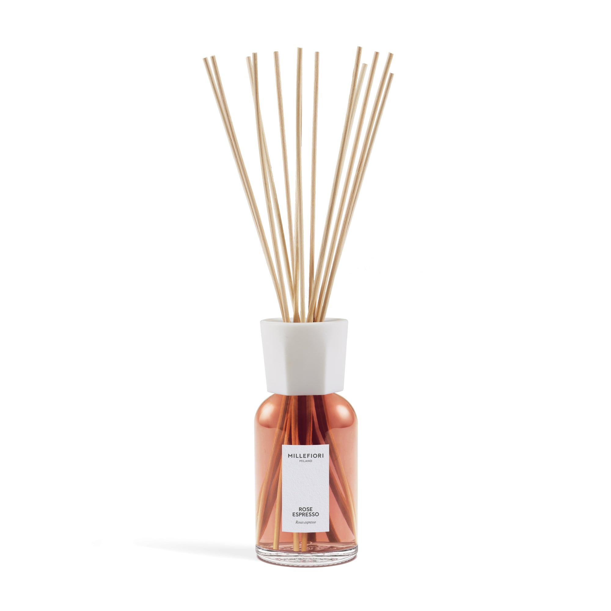 Milano Raumduft mit Stäbchen Rose Espresso