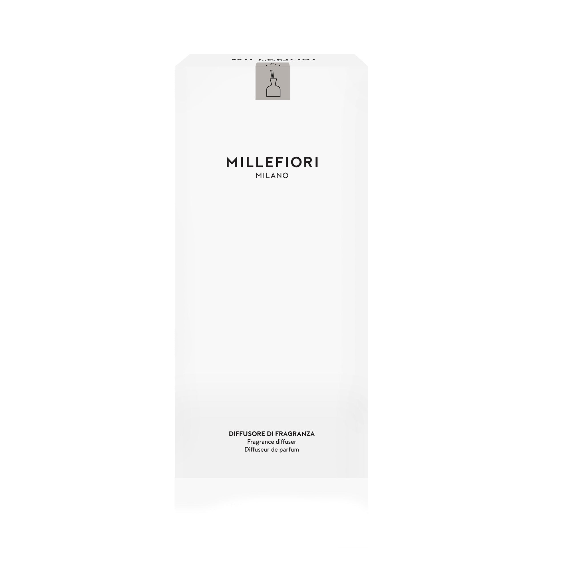 Air Design Glasdiffusor Vase Braun